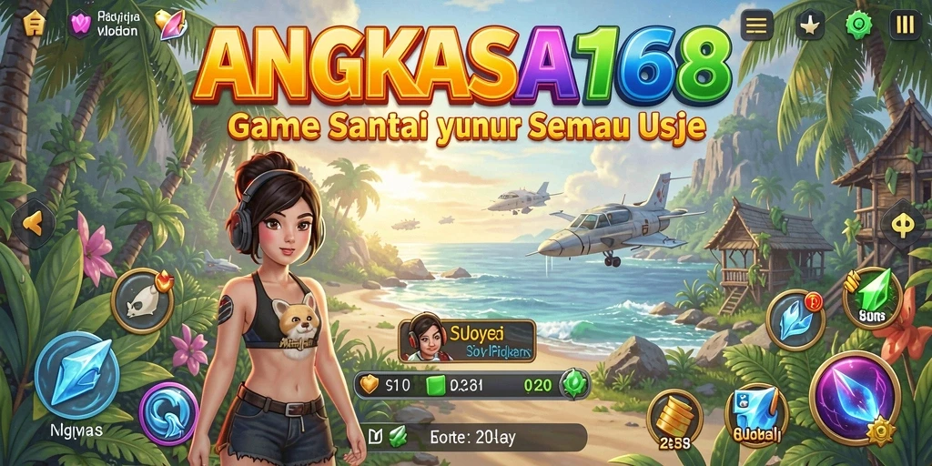 Screenshot gameplay <strong>ANGKASA168</strong> menampilkan keseruan permainan santai.