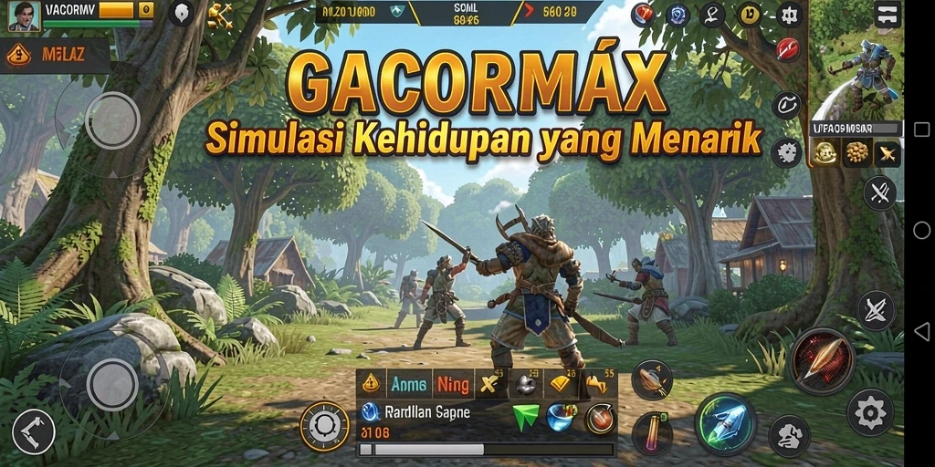 Screenshot menampilkan gameplay GACORMAX yang menarik dan interaktif.