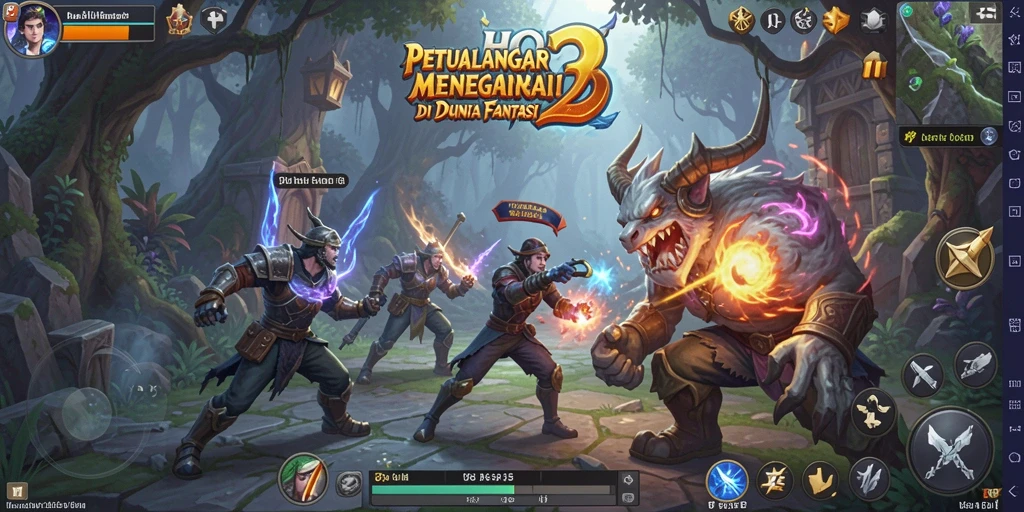 Tangkapan layar gameplay petualangan HO3 yang seru dan menantang.