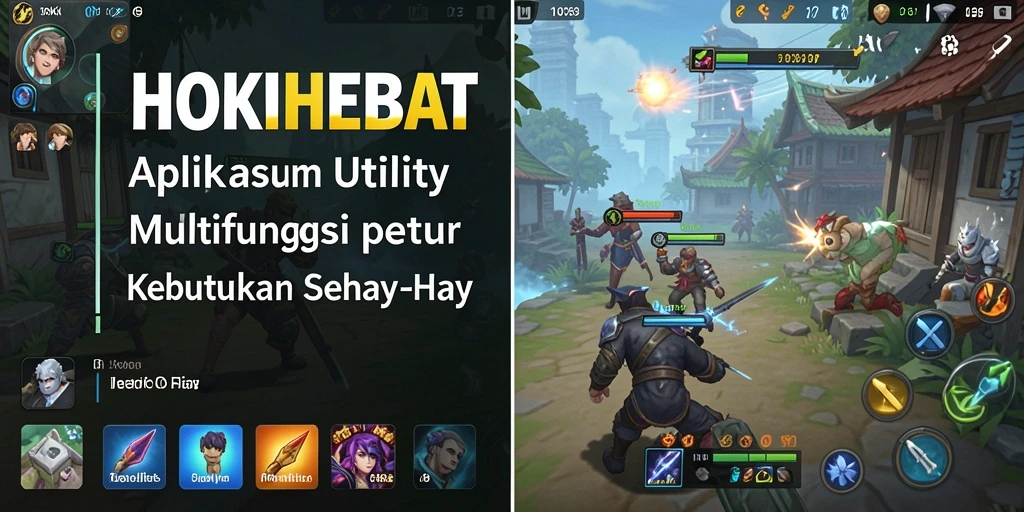 Tampilan antarmuka HOKIHEBAT yang user-friendly dan fungsional.