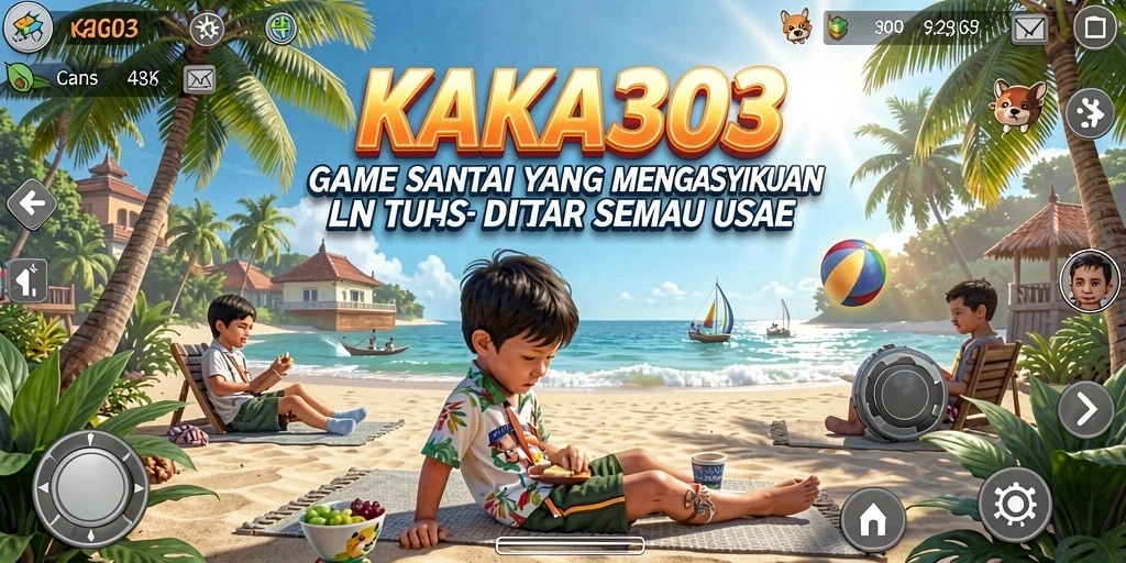 Tampilan gameplay KAKA303 yang mengasyikkan dan berwarna-warni.