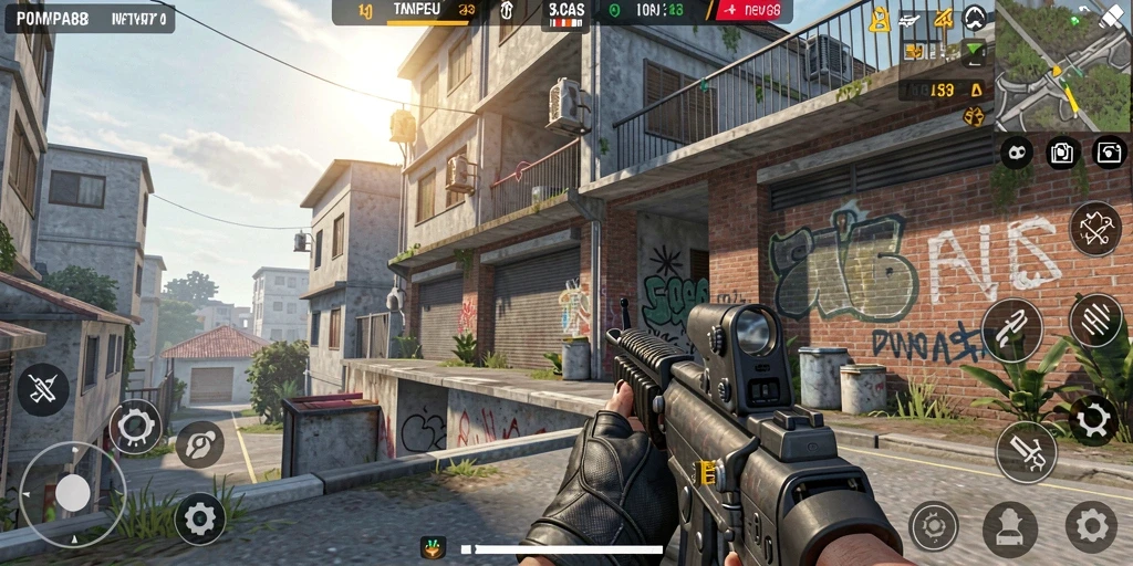 Tampilan gameplay mendebarkan POMPA88 yang penuh aksi.