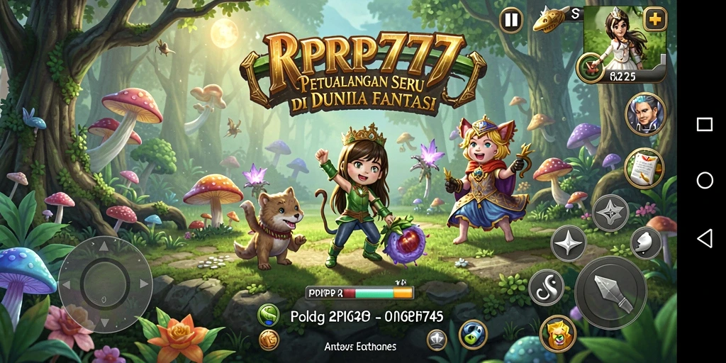 Menampilkan gameplay menarik RPRP777 penuh petualangan seru.