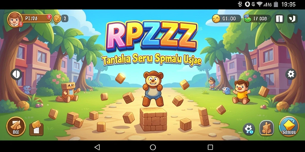 Gameplay menantang dan menarik dari RPZZZ yang memikat pemain.