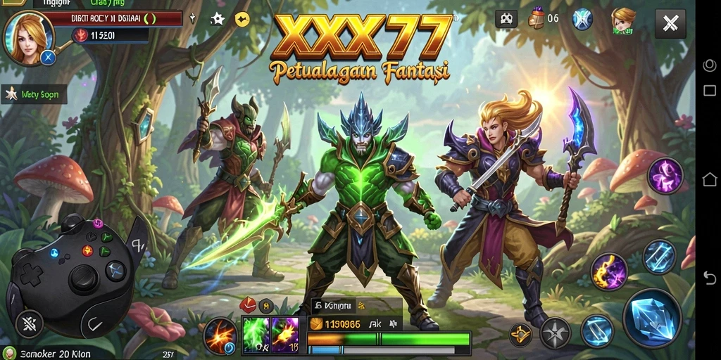 Gameplay mendalam di dunia RPG dengan grafis luar biasa.